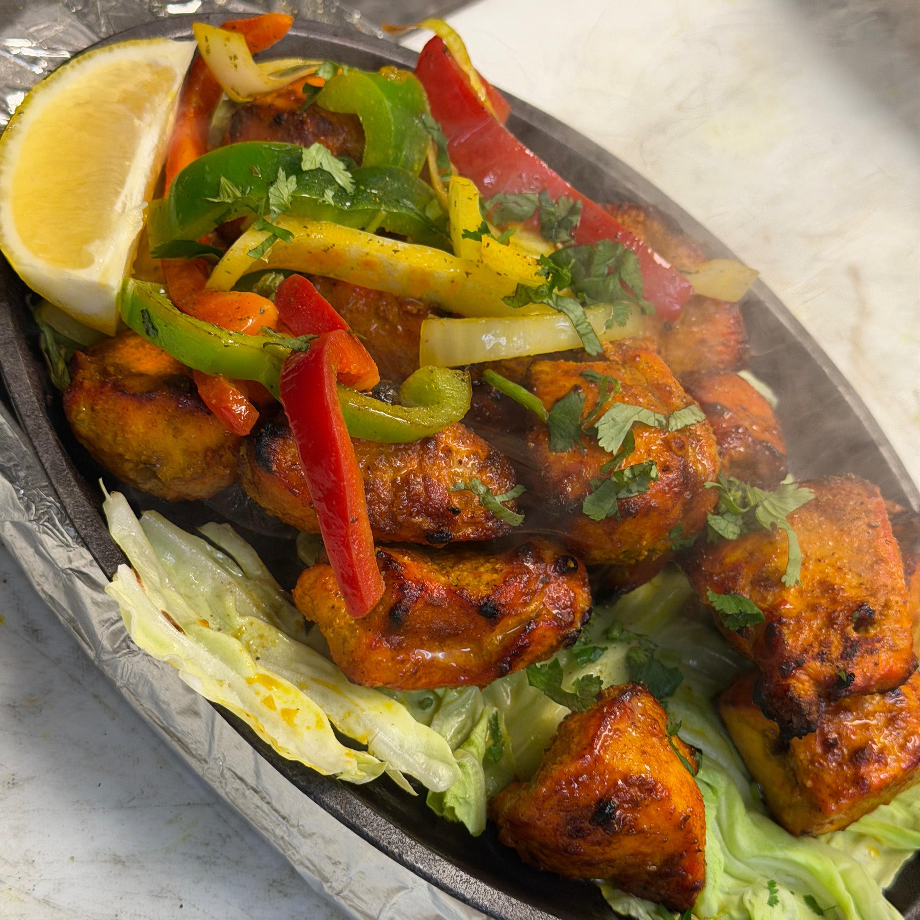 Chicken Tikka Kebab.