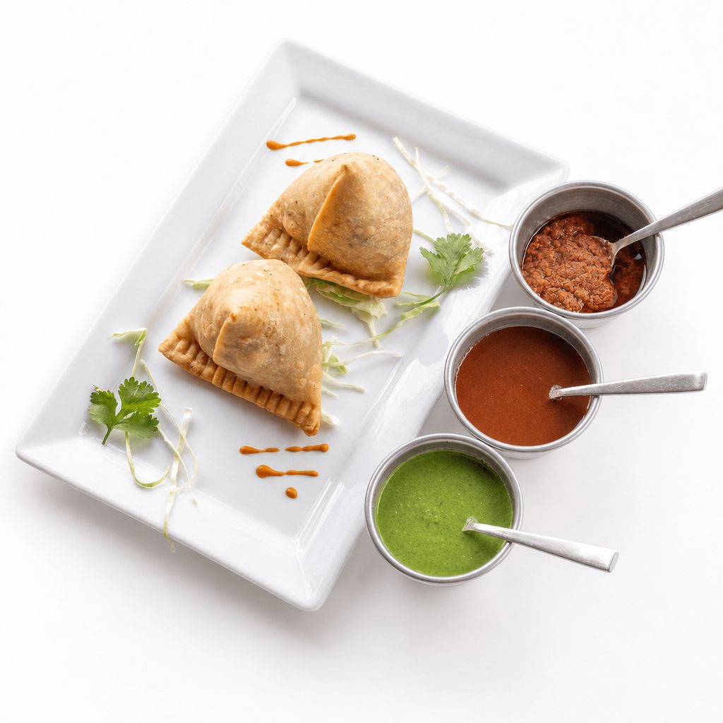 Vegetable Samosa.