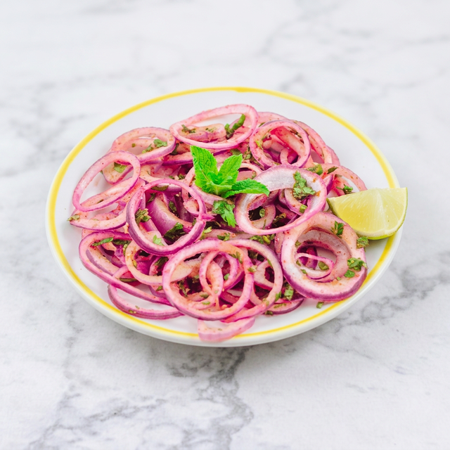 Onion, Chili and Lemon Salad.