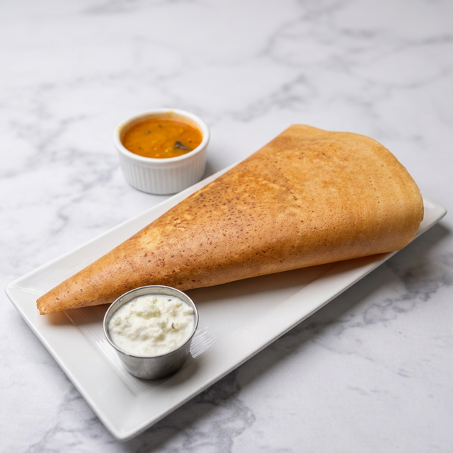 Plain Mysore Dosa.