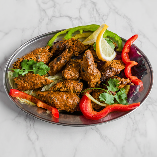 Seekh Kebab.